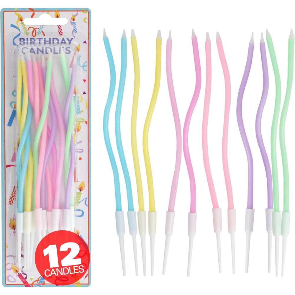 Conjunto de 12 Velas Espiral A - Candle Supplies Free Shipping avaliação e preço