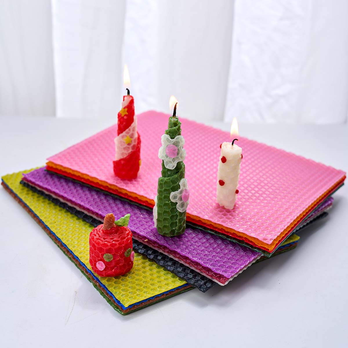 Folha de cera de abelha colori - Beeswax Sheet Roll avaliação e preço