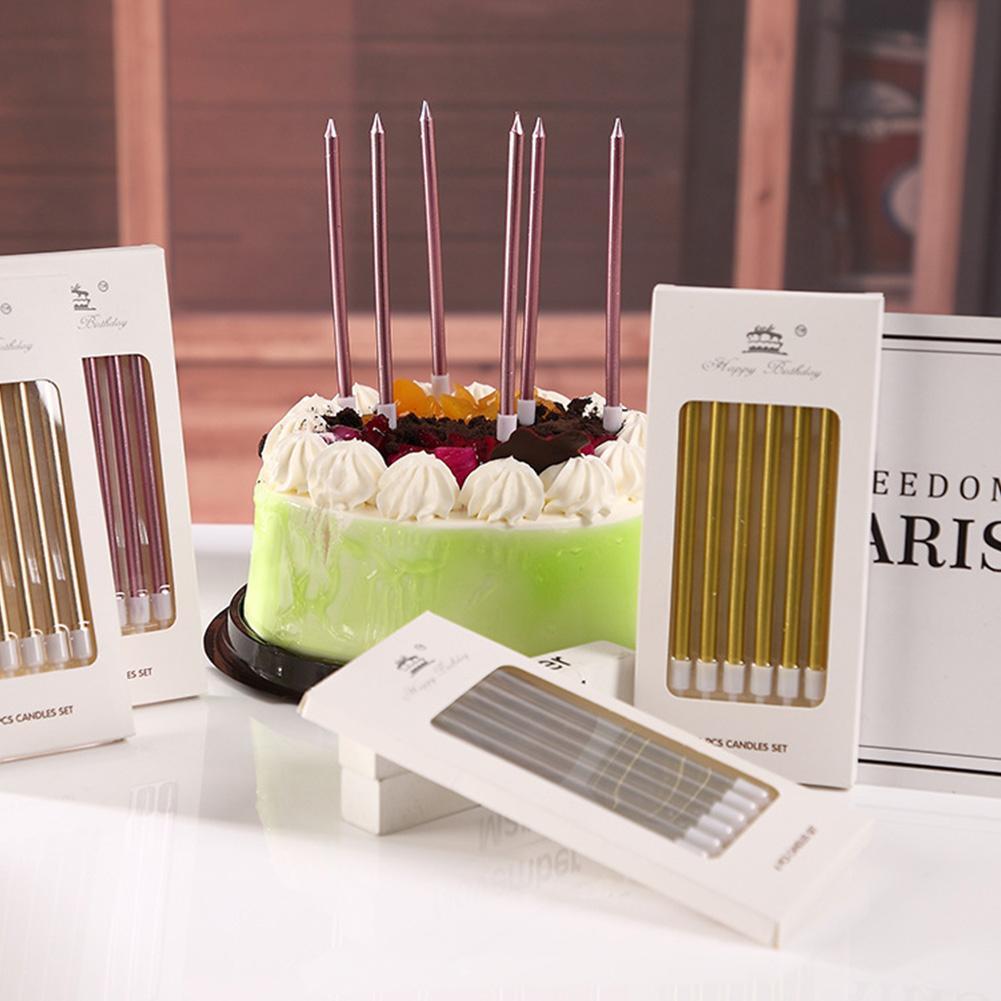 6/18 pçs metal ouro prata vela - Candle Supplies Free Shipping avaliação e preço