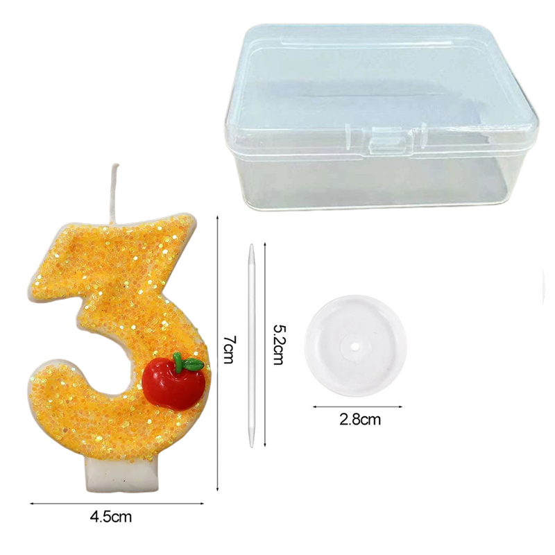 Vela Digital de Aniversário em - Candle Supplies Free Shipping avaliação e preço