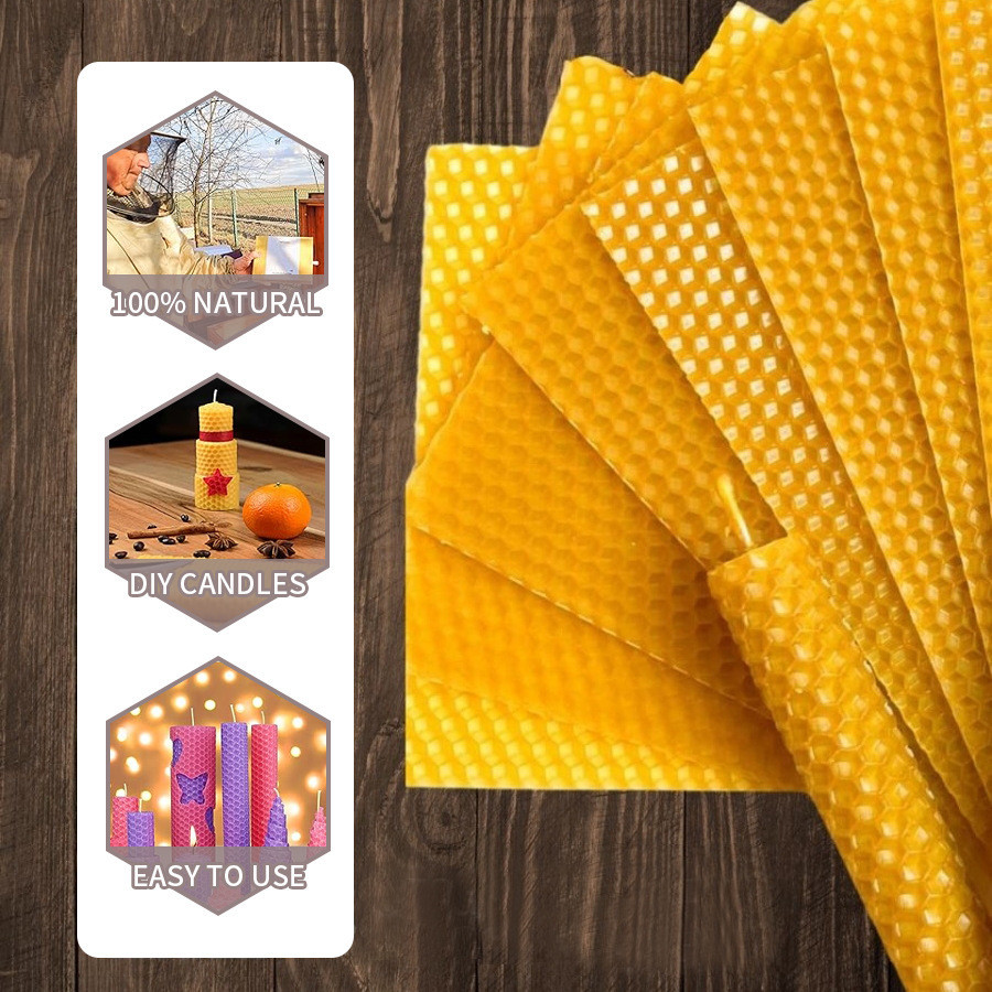 10/30 pçs folhas de cera de ab - Beeswax Sheet Roll avaliação e preço